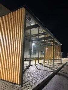 Stiklinis stogelis iš Pajūrio stiklas